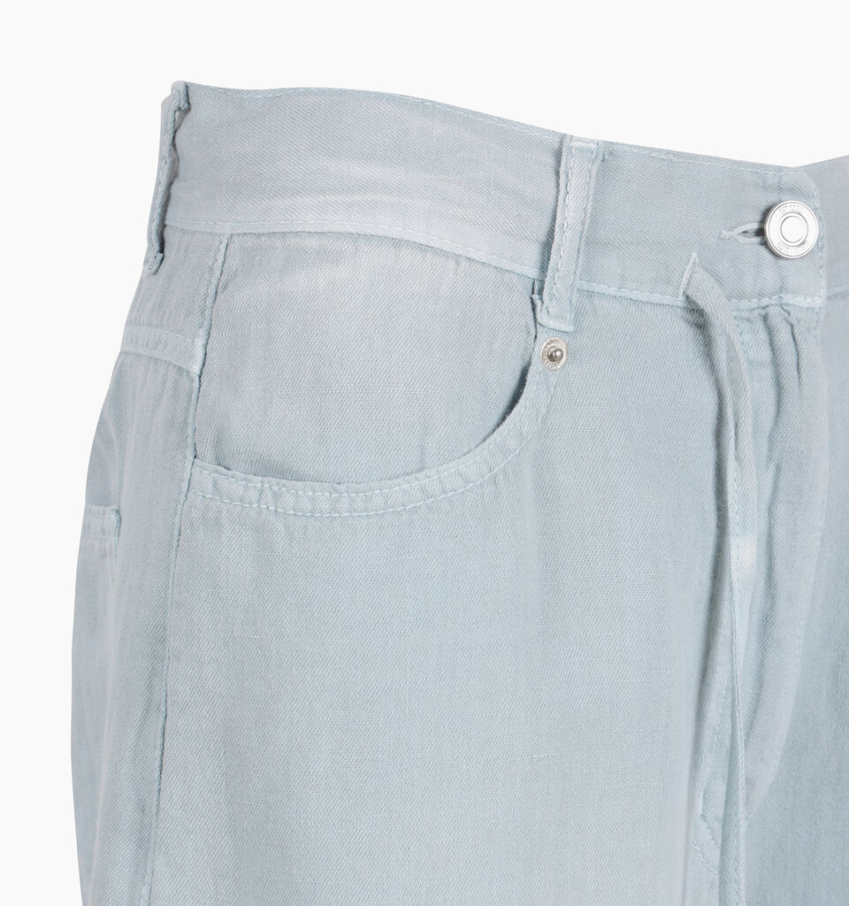 TROUSERS - Palazzo - Light Blue | Sisley K image number 3